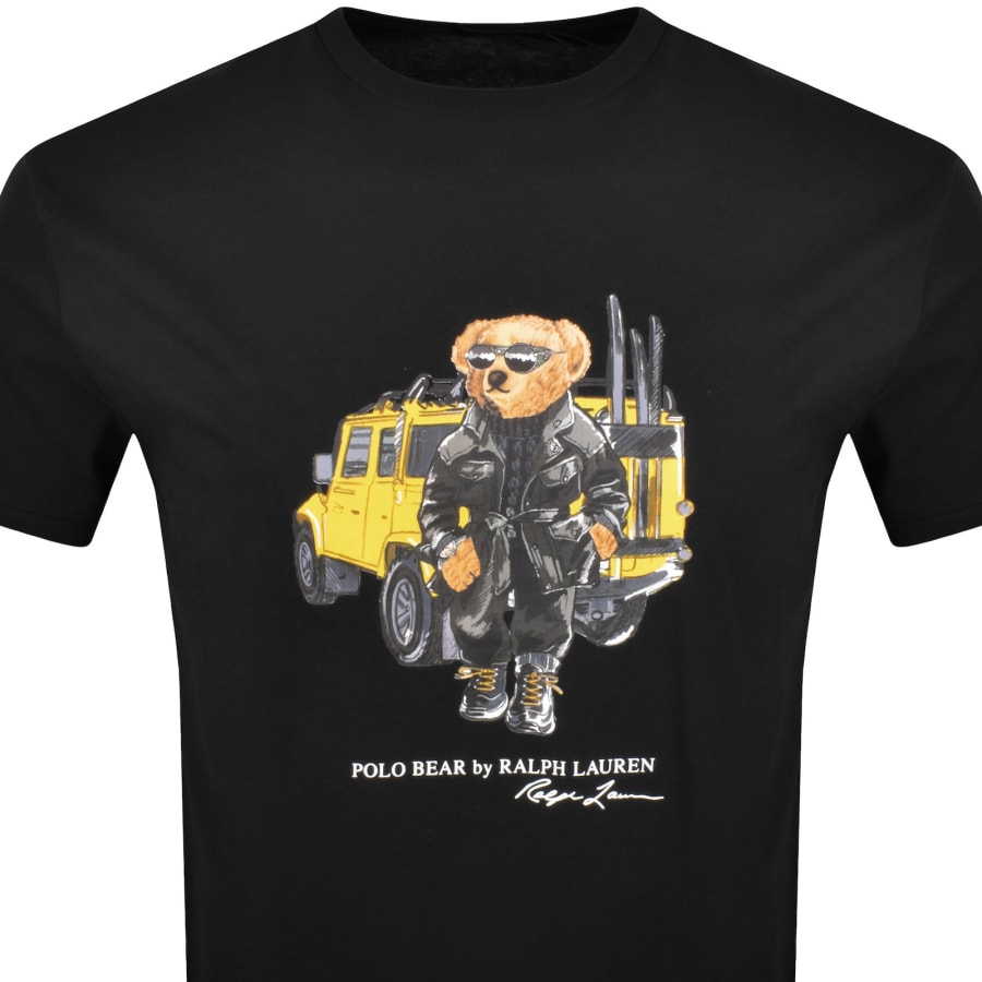 Polo bear shirt black outlet
